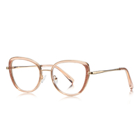 Superhot lunettes 45870 mode 2024 femmes oeil bleu lumière bloquant ordinateur lunettes oeil de chat lunettes