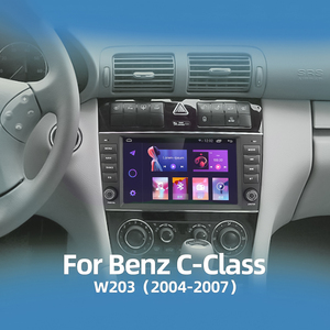 Android 12 đa phương tiện <span class=keywords><strong>Player</strong></span> Car GPS navigation màn hình tự động Carplay cho Mercedes Benz C-Class w203 đài phát thanh Băng Ghi DSP Wifi - Product Image 2