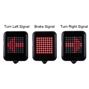 Feu arrière <span class=keywords><strong>de</strong></span> vélo à 64 LED avec clignotants automatiques, rechargeable par USB, pour VTT, signalisation <span class=keywords><strong>de</strong></span> sécurité pour le cyclisme - Product Image 3