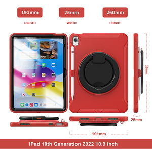 Rugged Trường hợp với 360 xoay đứng và xử lý cho iPad 11 inch 2025 <span class=keywords><strong>Tablet</strong></span> trường hợp bìa - Product Image 4