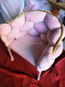 Yicheng Beauté Chaise D'attente Salon Canapés Salon Meubles <span class=keywords><strong>De</strong></span> Luxe Salon <span class=keywords><strong>De</strong></span> Beauté Zone D'attente Salon <span class=keywords><strong>De</strong></span> Coiffure Réception Canapé - Product Image 3