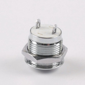 12mm pirinç Nickelage çok renkli LED göstergesi yüksek ışık boncuk küresel kaynaklı ayak su geçirmez <span class=keywords><strong>2</strong></span>-Pin terminalleri endüstriyel - Product Image 5
