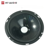 Haut-parleur médium HY AUDIO OEM/ODM à cône en plastique injecté, diamètre extérieur 150 mm, cône en papier rond, taille et couleur personnalisables, vente chaude