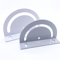 Plaque d'angle de connexion robuste à 180 degrés pour profilés en aluminium des séries 2020, 3030, 4040, 4545, 5050