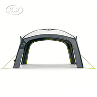 Kawagebo Kamp (KK) 13.8' X 9.5' Gonflable 12.2 ㎡   Tente de camping légère et pliable pour les voyages et le rangement
