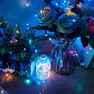 Led Cổ Tích Đèn dây đồng chuỗi 3m 30 LED kỳ nghỉ ngoài trời đèn Vòng hoa cho cây giáng sinh trang trí tiệc cưới - Product Image 2