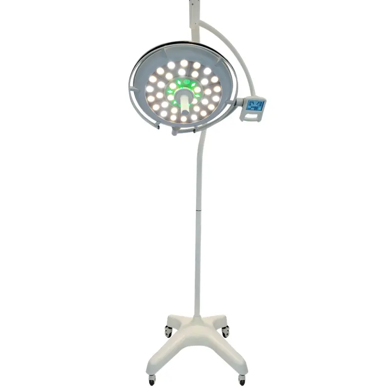 Hospital OT Room móvel LED cirurgia lâmpada HE-L500ZN M andar stand luzes cirúrgicas