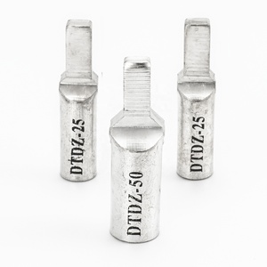 Terminales de Cobre y Terminales Desnudos Estándar con Recubrimiento de Estaño para Crimpar Cables en Equipos de Potencia, Inserción de Pines, Lámina Crimpada - Product Image 5
