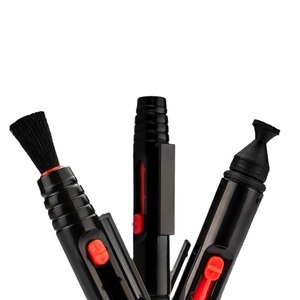 Lens Cleaning Pen For Telescopes Dslr Cameras Rangefinders Drones Black Plastic Erasable Type - Product Image 4