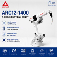 ARC12-1400 Robot de soudage industriel à 6 axes, bras de robot de soudage à haute précision avec une charge utile de 12 kg pour la fabrication automobile et la fabrication de métaux