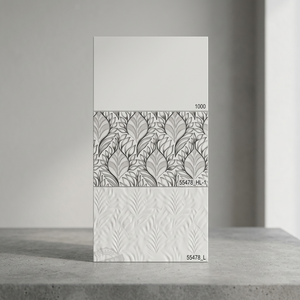 3D Art Designer Ceramic Wall Tiles 300x450mm Digital Printed Glazed Decoration for Showrooms Interiors - Product Image 2
