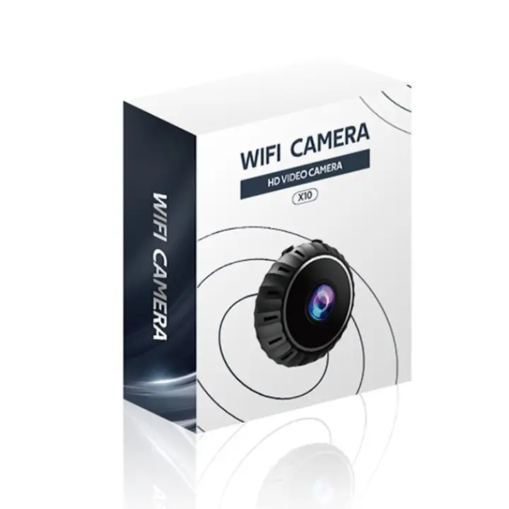 X10กล้องรักษาความปลอดภัยแบบไร้สาย HD 1080จุดอินฟราเรด Night Vision WiFi เด็กกีฬากล้องอากาศ X6D กล้อง