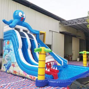 Thương mại công viên nước Inflatable thư bị trả lại bạch tuộc trả lại hồ bơi trượt nước thư bị trả lại trượt với hồ bơi - Product Image 6