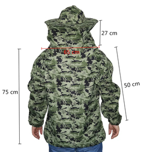 Vêtements <span class=keywords><strong>d</strong></span>'apiculture : Équipement de protection demi-corps, Chapeau anti-abeilles, Vêtements anti-insectes et anti-griffures pour travaux agricoles - Product Image 5