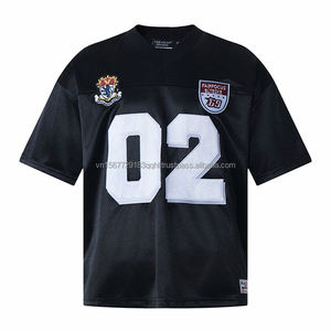 T-shirt décontracté sportif tendance pour homme, col rond, manches courtes, en jersey respirant à séchage rapide, avec broderie de numéro - Product Image 4