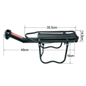 ZOYOSPORTS alliage d'aluminium <span class=keywords><strong>porte</strong></span>-siège <span class=keywords><strong>de</strong></span> vélo vélo dégagement rapide bagages Cargo tige <span class=keywords><strong>de</strong></span> siège sacoche transporteur arrière support <span class=keywords><strong>de</strong></span> support - Product Image 4