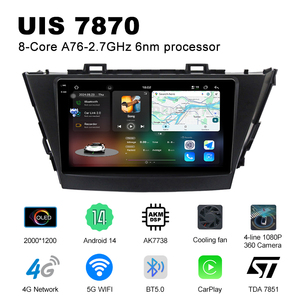 Radio para <span class=keywords><strong>Auto</strong></span> con Pantalla OLED 2K de 9.5 Pulgadas, <span class=keywords><strong>Android</strong></span> 16, Octa-Core 7870, 12G+256GB, <span class=keywords><strong>Android</strong></span> <span class=keywords><strong>Auto</strong></span>, 1 Año de Garantía para <span class=keywords><strong>Prius</strong></span> <span class=keywords><strong>Plus</strong></span> V Alpha - Product Image 4