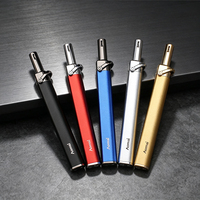 AM6302 Allume-cigare Gonflable Compact Nouveau Design Flamme Ouverte Longue Bande Personnalité Métallique pour Cadeaux d'Affaires Vente en Gros