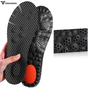 EVA PU Comfort Orthopedic Sports <b>Insoles</b> Men Arch Support Massage Shock Absorption Anti Odor Breathable Sweat Absorption - Product Image 3