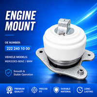 Soporte de Motor para Mercedes Benz Clase S W222, Funcionamiento Silencioso, Excelente Durabilidad, Probado, OE 2222401000