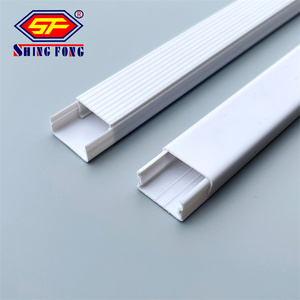 Canales de Cableado de PVC Sólido Autoadhesivos Ignífugos de Gran Venta en Chile 20x10mm 40x16mm 100x50mm - Product Image 2