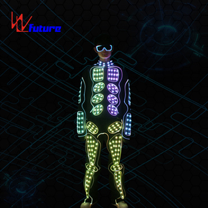 DMX Wireless Controlled Waterproof Led Suit Costume for <strong>Jetpack</strong>, Waterproof Snow Borad Ski Led Costume - Product Image 6
