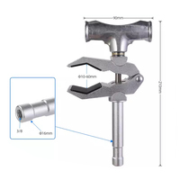 Accessoires d'équipement photographique de haute qualité, pince de maintien robuste en alliage d'aluminium, tolérance de précision, dimensions personnalisées pour