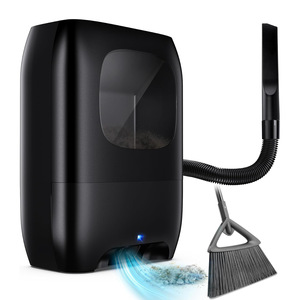 Pet <b>Vacuum</b> Cleaner With Infrared Sensor And <b>Hose</b> For Cat Dog Hair Removal Black - Product Image 1