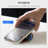 Tarjeta NFC de Acrílico de 8 cm Lista para Enviar, Etiqueta NFC con Chip 213, Adhesivo Redondo de PVC, Tarjeta NFC para Reseñas de Google