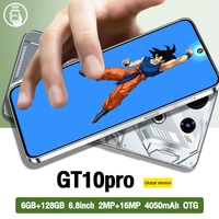 Smartphone GT-10 Pro Version Globale Originale, Écran Incell HD 6,6 pouces, 3 Go + 64 Go, 4G Double SIM, Téléphones Mobiles Android Débloqués
