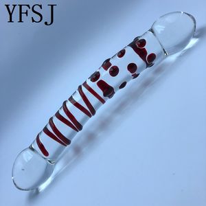 Glas-Dildo Penis G-Punkt-Massagegerät Sexspielzeug für Frauen Prostata-Zielbereich Premium-Qualitätsprodukt - Product Image 1