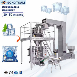 Máquina Multifunción para Envasado <span class=keywords><strong>de</strong></span> Cubitos <span class=keywords><strong>de</strong></span> <span class=keywords><strong>Hielo</strong></span> VFFS, Pesaje y Llenado Automático, Envasado <span class=keywords><strong>de</strong></span> Tubos <span class=keywords><strong>de</strong></span> <span class=keywords><strong>Hielo</strong></span> para Bolsas <span class=keywords><strong>de</strong></span> 1 kg, 5 kg y 10 kg - Product Image 1