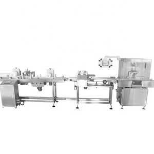 Thanh bơ đậu phộng phẳng và cắt trên khay Mật rỉ thanh phẳng và cắt dây chuyền sản xuất bán tự động máy ép Thanh - Product Image 3