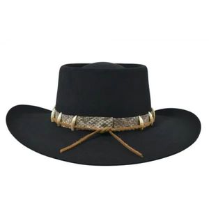 Ковбойская шляпа из 100% шерсти и войлока - Product Image 2