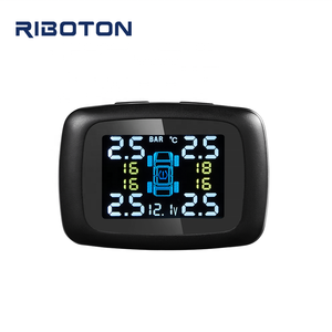 ปลั๊กจุดบุหรี่ในรถยนต์ TPMS ระบบตรวจสอบแรงดันลมยางแบบไร้สาย+4 เซ็นเซอร์ - Product Image 2