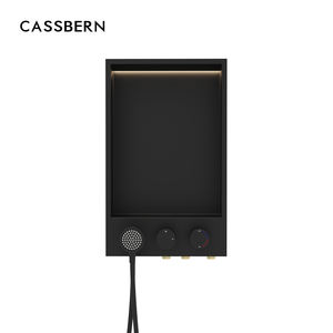 Dahili su geçirmez kutu paslanmaz bileşenleri ile Modern niş duş LED şerit ışık pirinç vana parçaları - Product Image 3