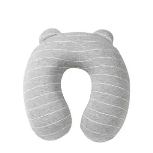 Customization Portable Slow Rebound Memory Foam U-shaped Pillow Ergonomic Breathable Soft Neck Warp Support Travel Pillow