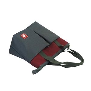 Sac à bandoulière en nylon grande capacité pour femme avec poches, style japonais, poignée unique, fermeture éclair, décoration lettres, sac à main - Product Image 3