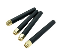 Antenne omnidirectionnelle en caoutchouc personnalisée 902-928 MHz 915 MHz 2,4 GHz 2,5 GHz LTE LoRa Antenne fouet Antenne Wi-Fi externe
