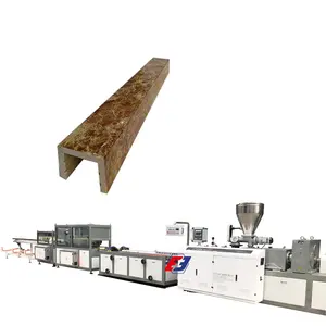PVC Marble Profile Production Line For PVC Profile Extruder Making Machine