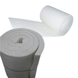 ผ้าห่มใยเซรามิกทนไฟสำหรับอุตสาหกรรม ฉนวนกันความร้อนสำหรับเตาแก้ว ใช้สำหรับอุณหภูมิสูง - Product Image 1