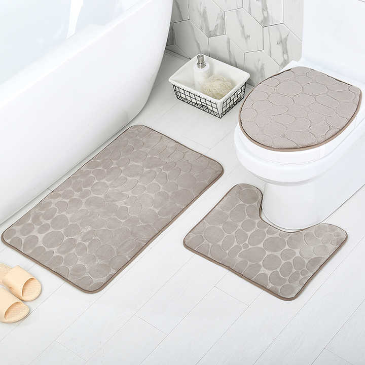 Super absorbent 3 pcs
 Bathroom/Toilet mats