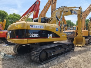 Excavatrice Cat 320c d'occasion américaine en bon état, capacité de 20 tonnes, avec moteur et PLC, à vendre en Chine - Product Image 3