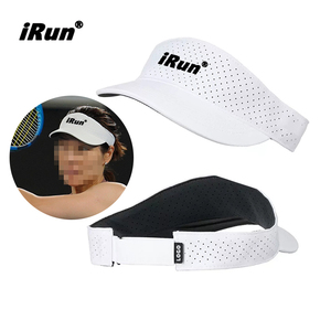 Gorra Deportiva <span class=keywords><strong>IRun</strong></span> con Visera Ajustable y Logotipo Bordado, Personalizable, de Algodón con Banda de Rizo, para Béisbol, Golf, Playa y Protección Solar - Product Image 1