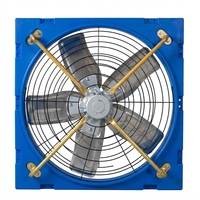 Ventilador Eléctrico de Gran Tamaño para Ventilación y Refrigeración, Extractor de Aire para Establos de Vacas, Granjas Lecheras, con Aspas