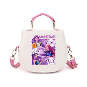 Zaino per bambini a tema gruppo di ragazze cacciatrici in stile cartone animato coreano, accessori per la scuola, <span class=keywords><strong>borsa</strong></span> a <span class=keywords><strong>tracolla</strong></span> singola stampata alla moda - Product Image 5