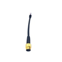 Connecteurs circulaires M12 personnalisés YZCONN, connecteur femelle 2 broches, faisceau de câbles, câbles coaxiaux
