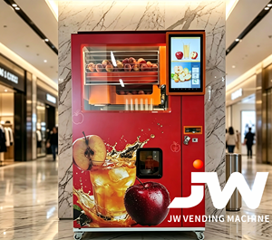 Máquina Expendedora de Jugo de Manzana y Naranja Totalmente Automática JW, con Pantalla Táctil de 22 Pulgadas, Pago con Monedas, Tarjetas y Billetes - Product Image 1