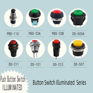 Wintai-Tech PBS-110 Mini Drukknop 2 Pin Drukknop Motorfiets Drukknop - Product Image 4