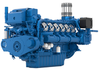 Weichai baudouin 12M26.2 900hp 1800rpm refroidi à l'eau 4 temps 12 cylindres moteur diesel marin pour moteur de bateau